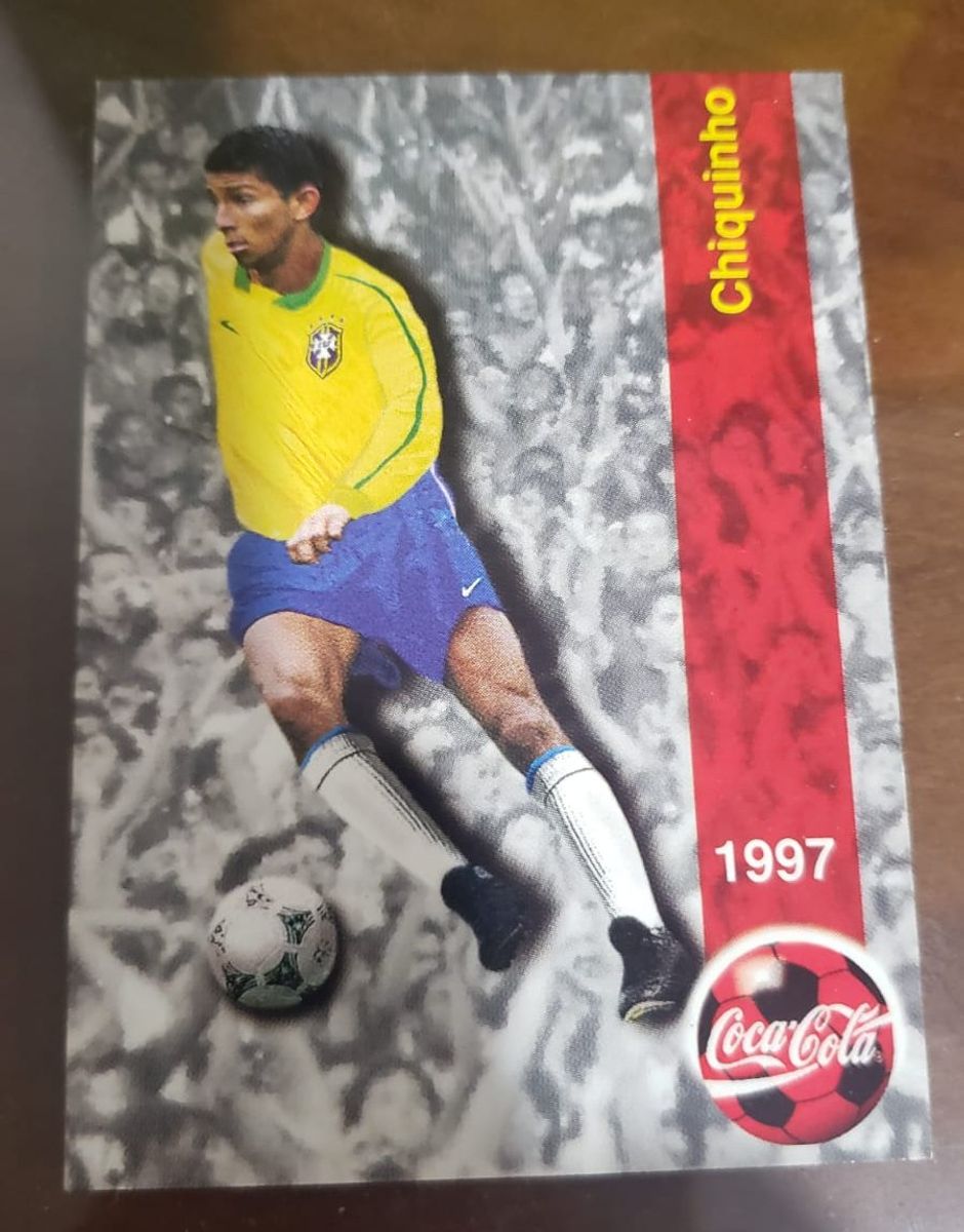 01 Card Cocacola Selecao Brasileira Futebol Copa America 1997 Item P