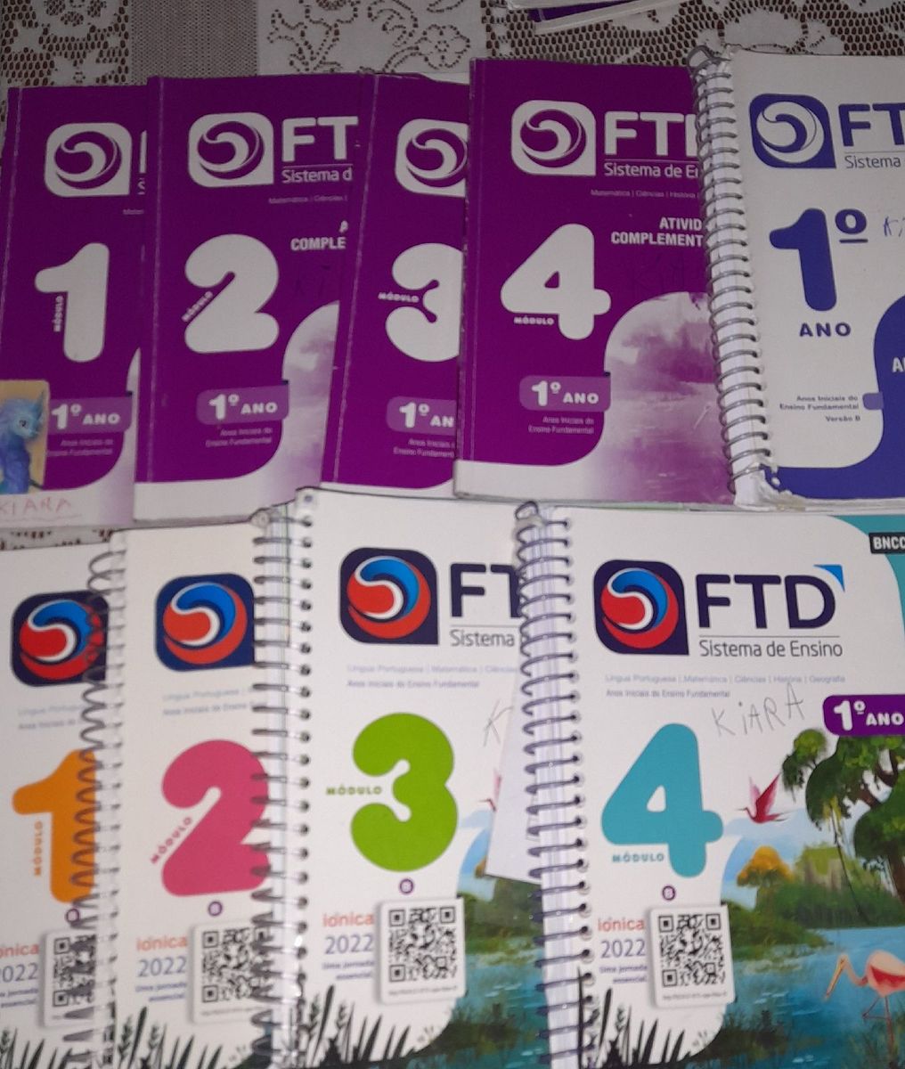 Ano Sistema De Ensino Ftd Livro Ftd Usado Enjoei