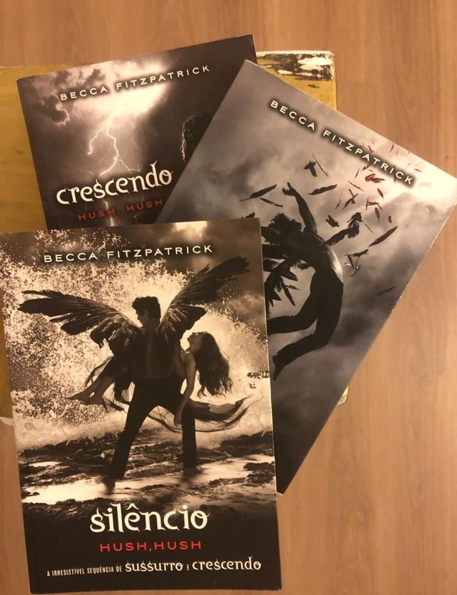 Livros Da S Rie Hush Hush Livro Editora Intr Nseca Usado