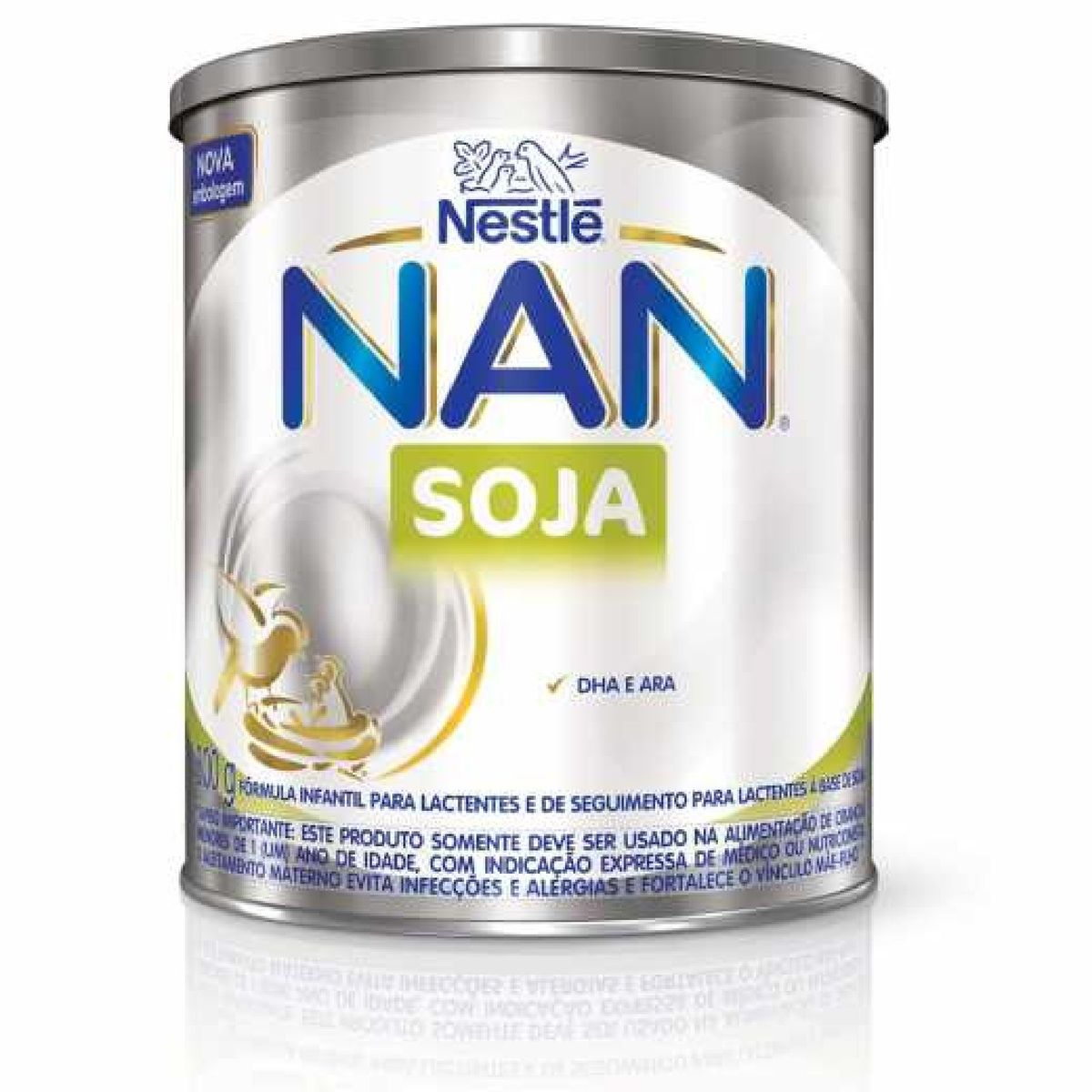 Formula Infantil Nan Soja Item Infantil Nestle Nunca Usado