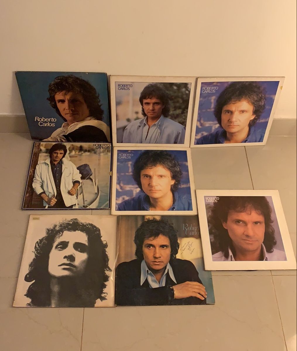 Discos De Vinil Roberto Carlos Produto Vintage E Retro Roberto