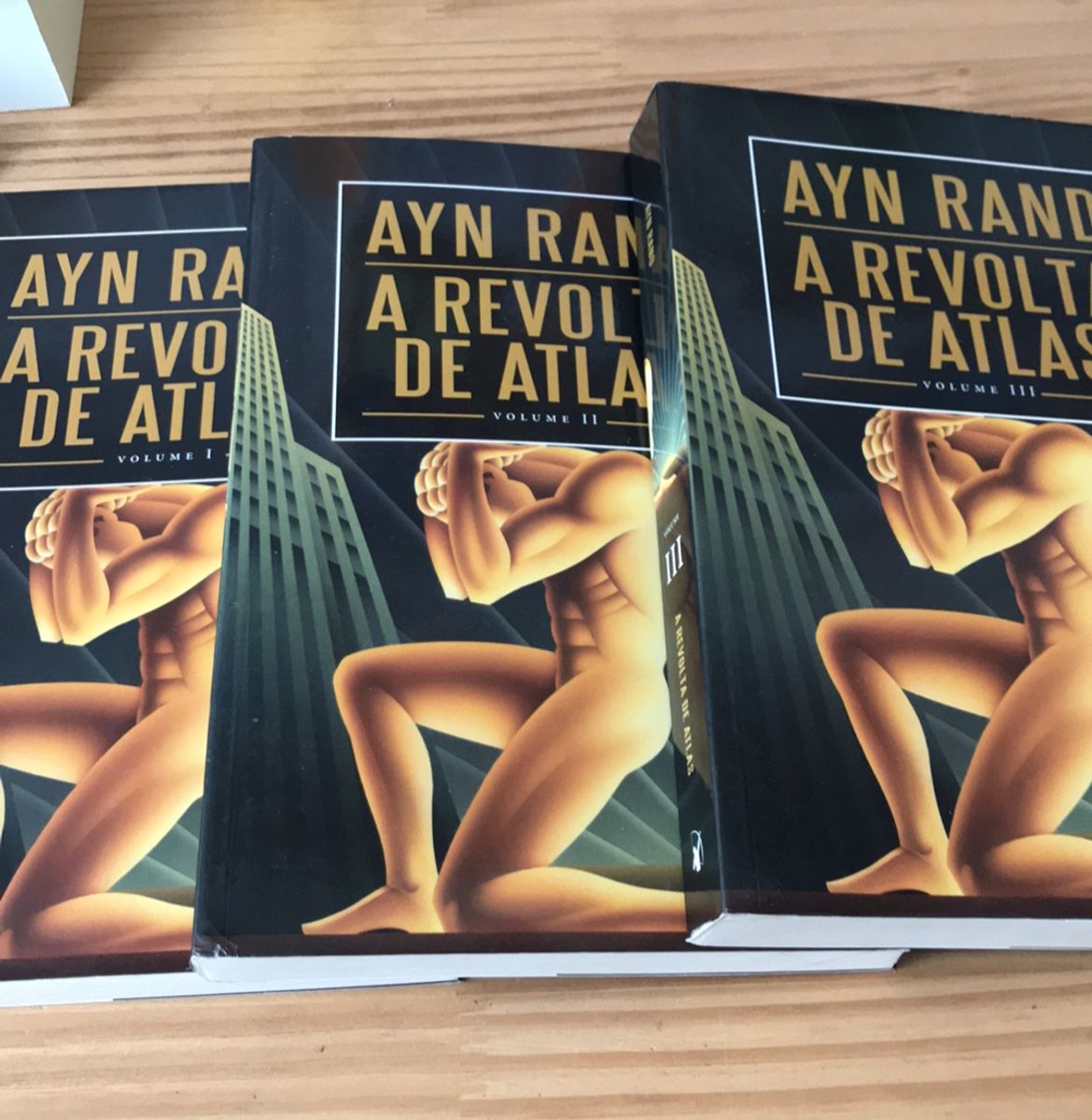 A Revolta De Atlas Ayn Rand Trilogia Livro Arqueiro Usado