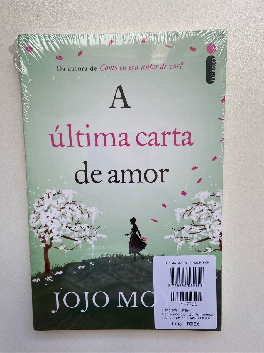 A Última Carta de Amor Jojo Moyes Produto Feminino Nunca Usado