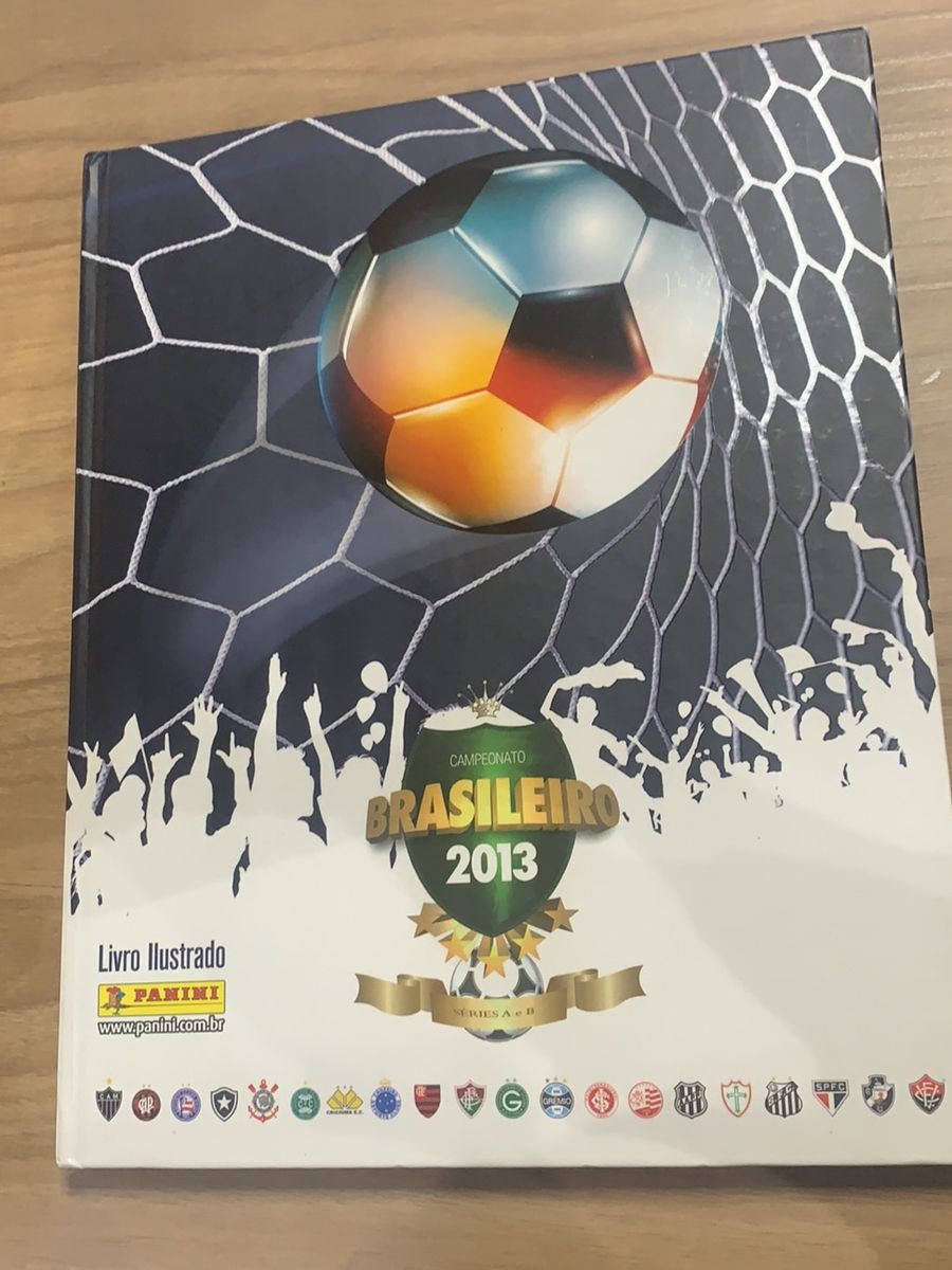 Álbum Campeonato Brasileiro Completo Perfeito Capa Dura 2013 Produto