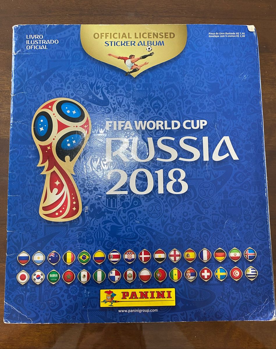 Lbum De Figurinhas Completo Copa Do Mundo Fifa Livro Panini