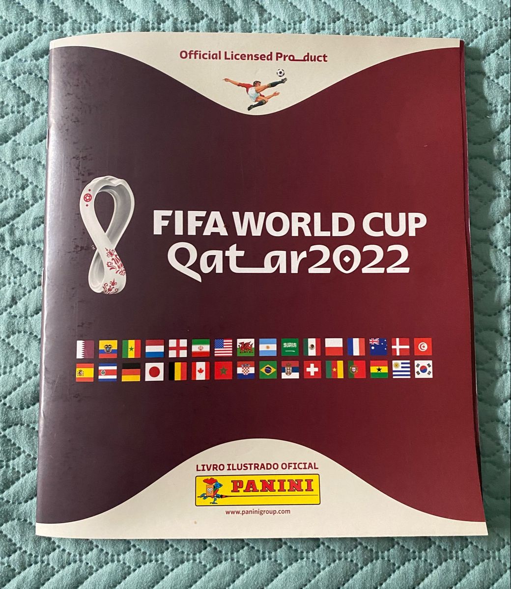 Album Figurinhas Copa Qatar 2022 Original Panini Livro Panini Album