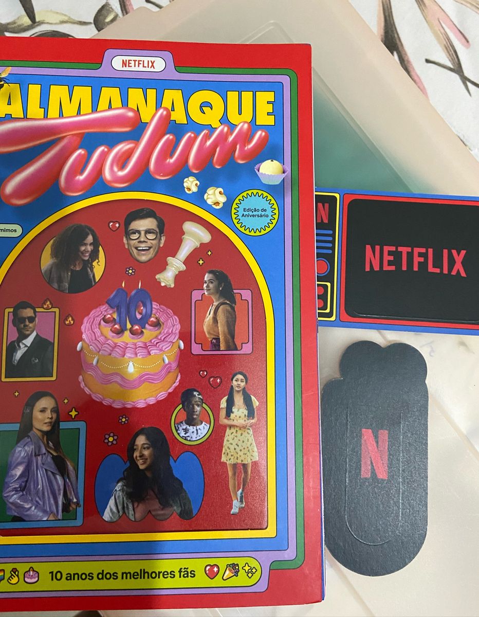 Almanaque Tudum Netflix Livro Netflix Nunca Usado Enjoei