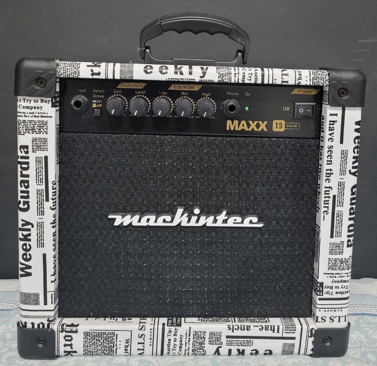 Amplificador Mackintec Maxx Item De M Sica Mackintec Usado