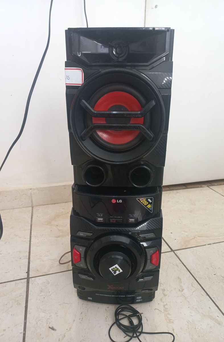 Aparelho De Som Xboom High Performance Mini Systrm Cm4340 200w Rms