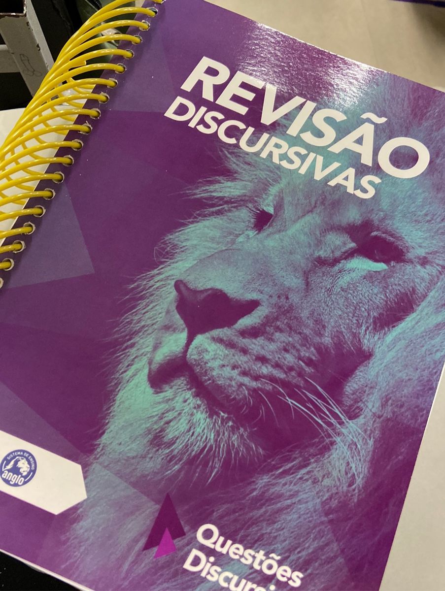 Apostila Anglo Revis O Vestibular Discursiva Fase Livro Anglo