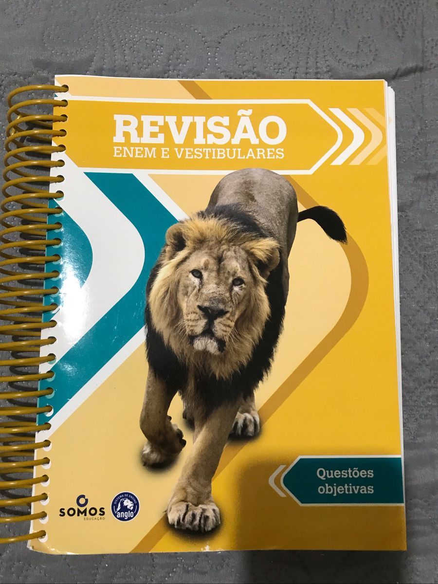 Apostila Revis O Cursinho Anglo Livro Anglo Nunca Usado Enjoei