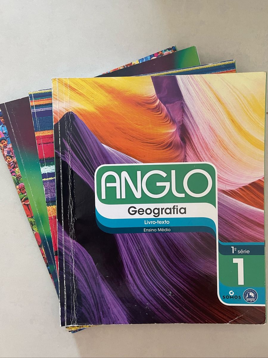 Apostilas de Geografia Ensino Médio Anglo Item de Papelaria Anglo