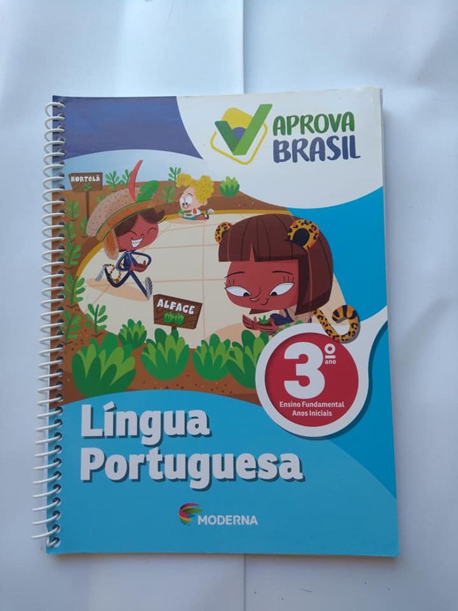 Aprova Brasil Português 3º Ano Fundamental 3ª Edição Livro Moderna