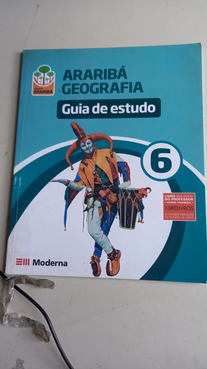 Araribá Geografia 6 Ano Guia de Estudo Livro do Professor Livro