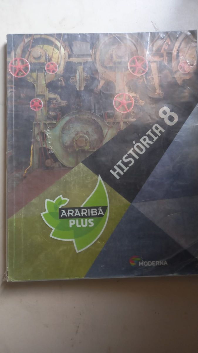 Araribá Plus História Volume 8 Livro Editora Moderna Usado