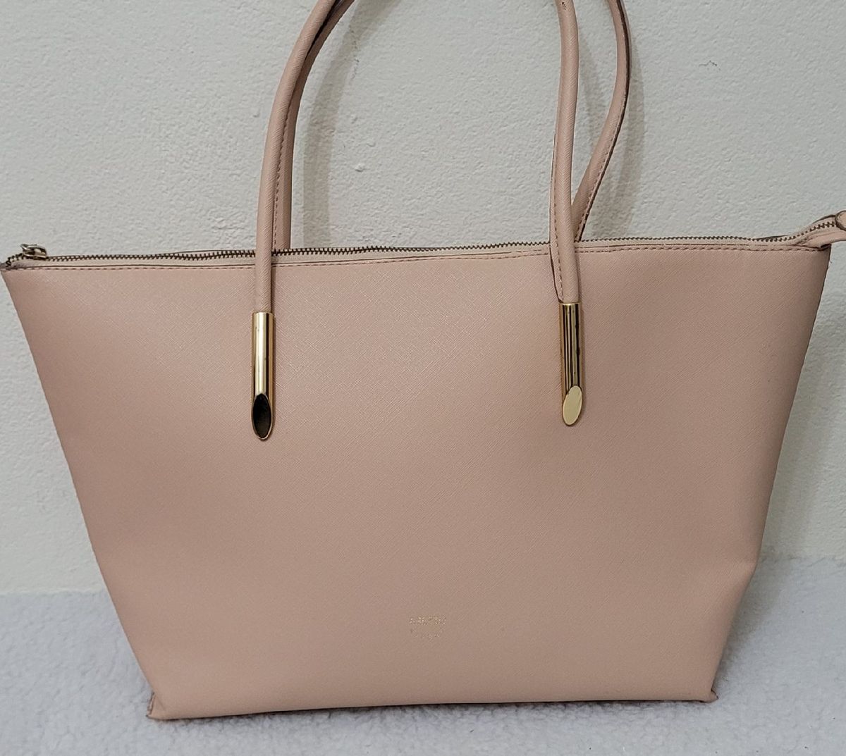 Arezzo Giorno Bolsa De Ombro Modelo Tote Jet Set Cor Nude