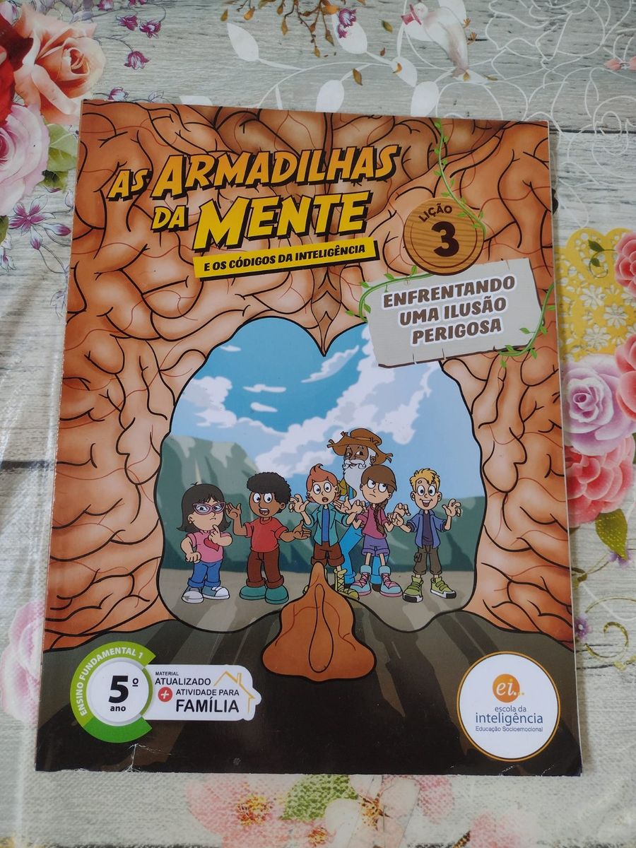 As Armadilhas da Mente 5º Ano Lição 3 Livro Escola Da Inteligência