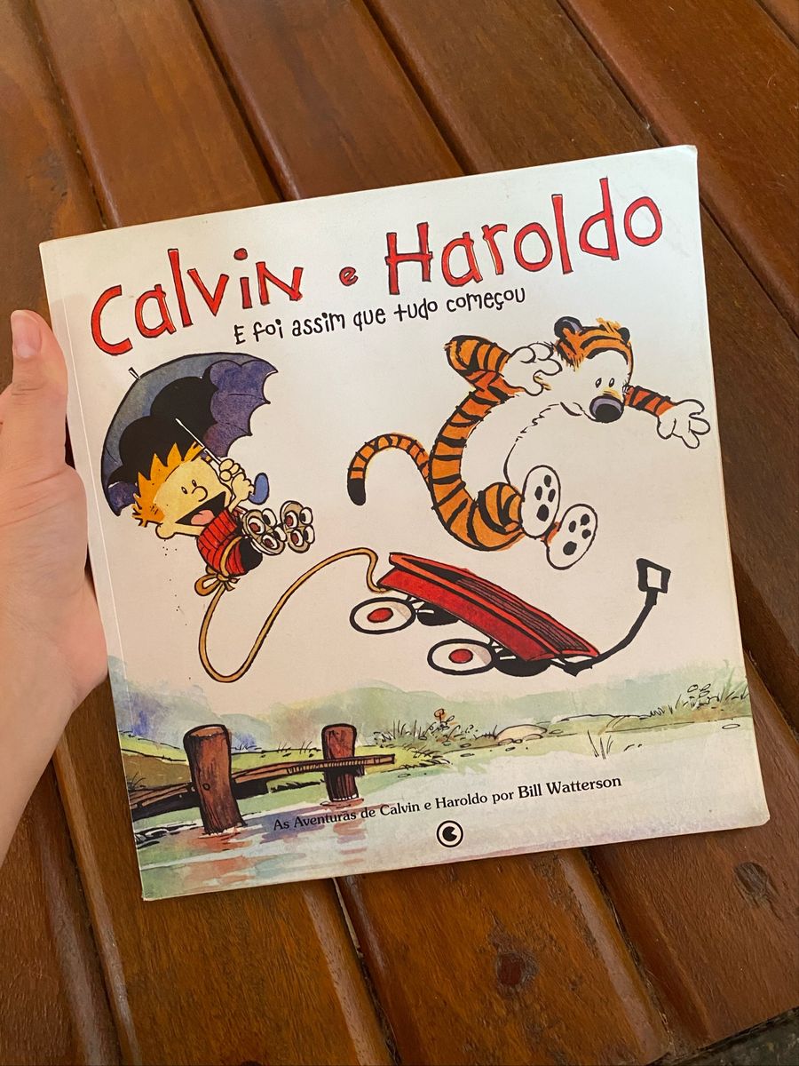 As Aventuras de Calvin e Haroldo e Foi Assim Que Tudo Começou Livro