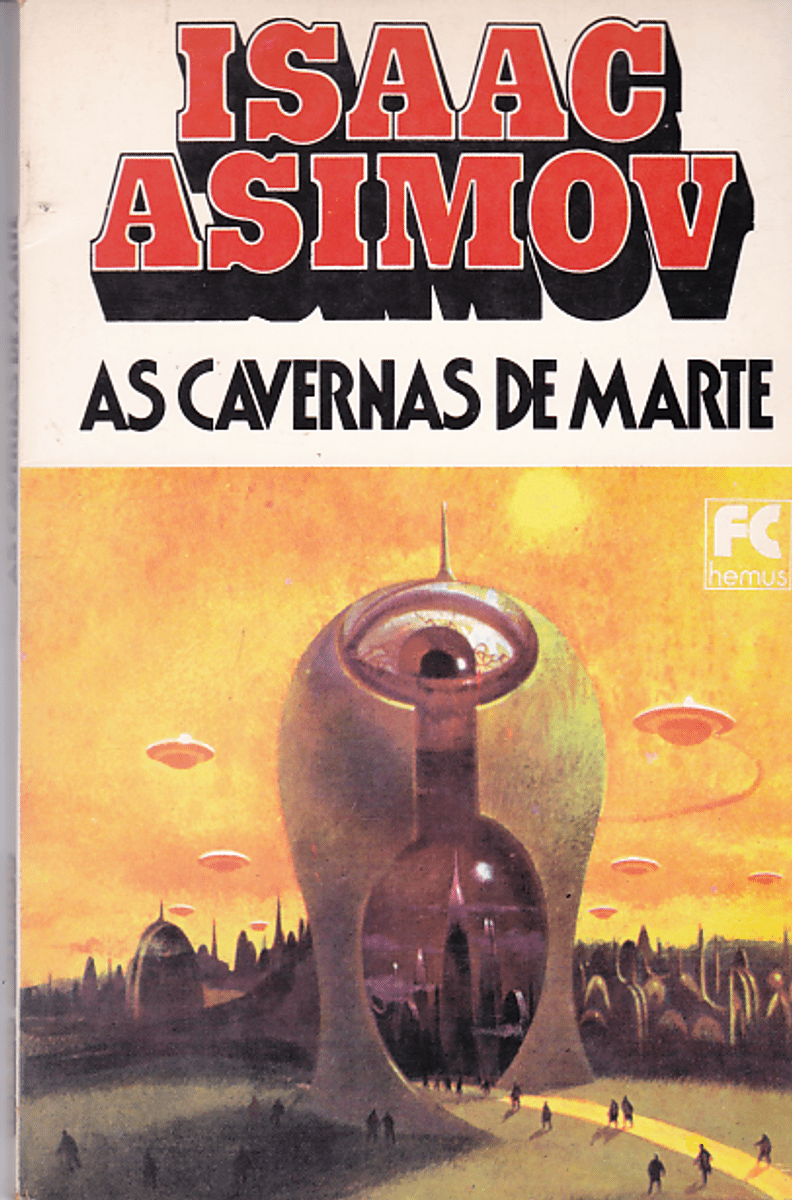 As Cavernas De Marte Isaac Asimov Livro Livro Usado 76451726 Enjoei