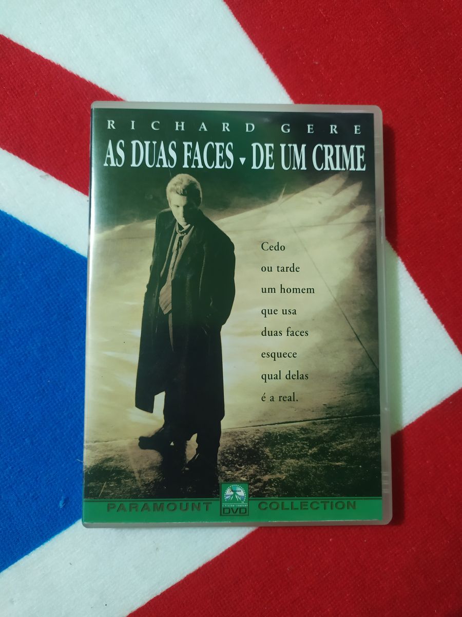 As Duas Faces De Um Crime Richard Gere Filme E S Rie Dvd Usado