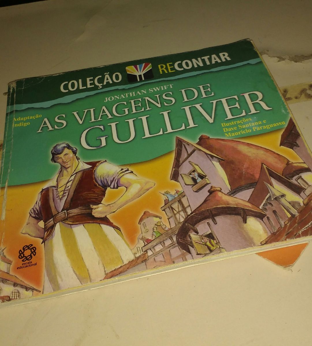 As Viagens De Gulliver Jonathan Swift Cole O Recontar Livro Livro