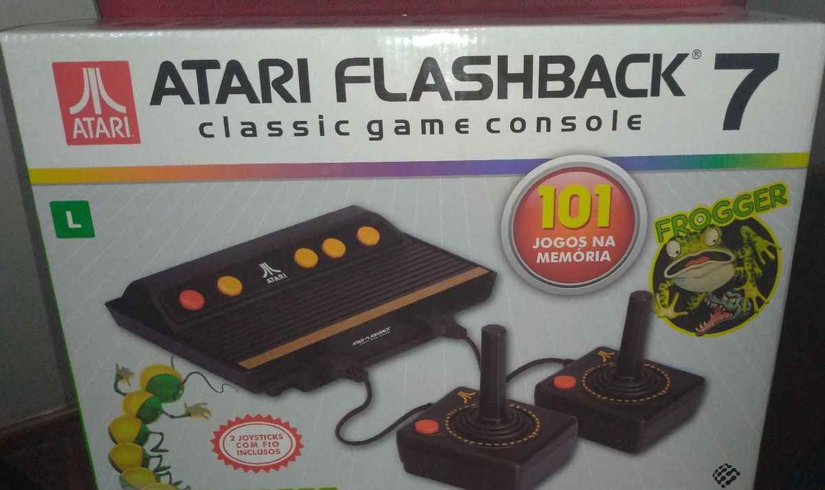 Atari Flashback Jogos Console De Videogame Atari Nunca Usado