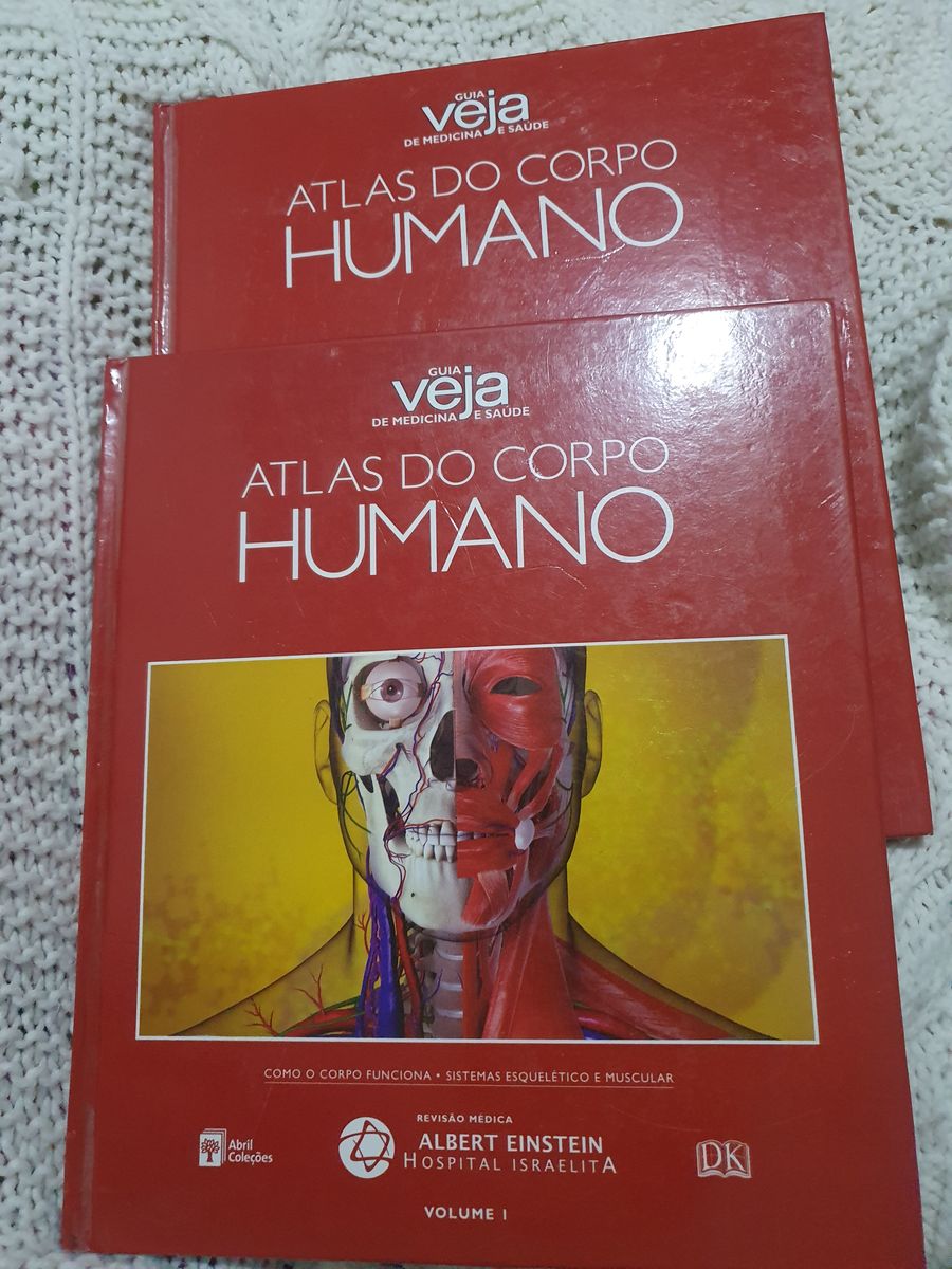 Atlas Do Corpo Humano Vol E Vol Livro Abril Cole Es Usado