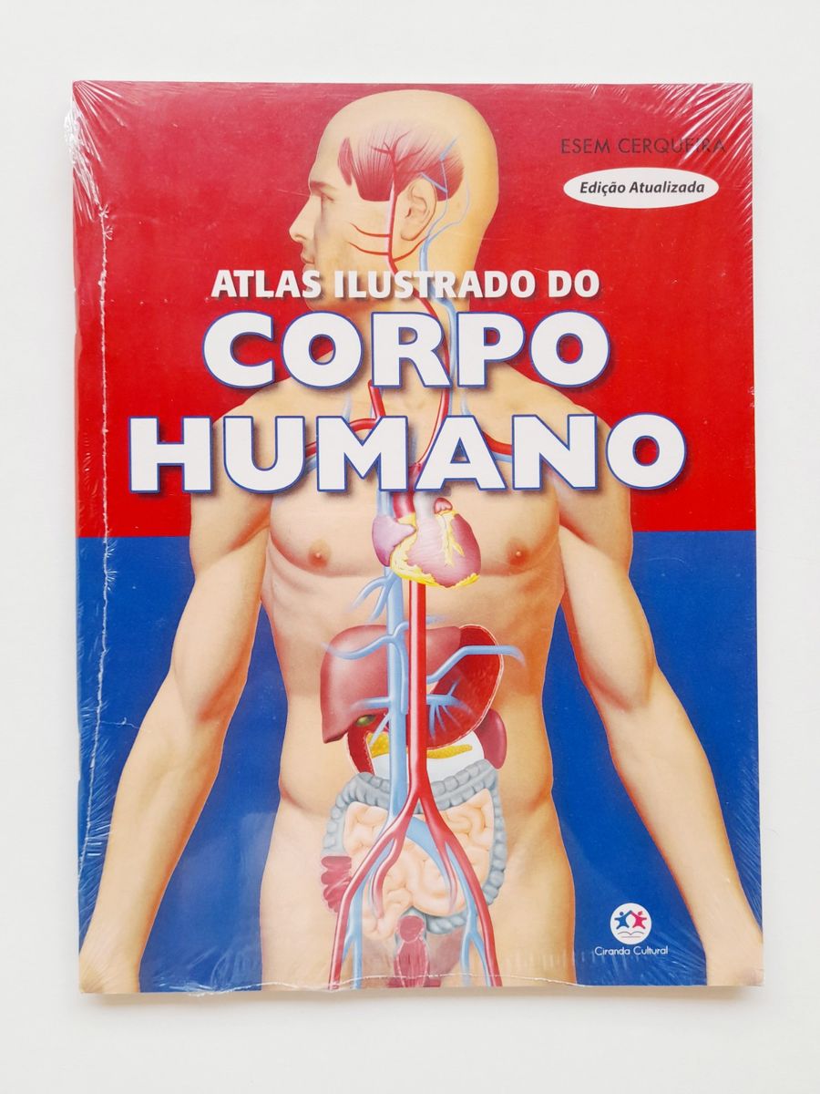 Atlas Ilustrado Do Corpo Humano Livro Ciranda Cultural Usado