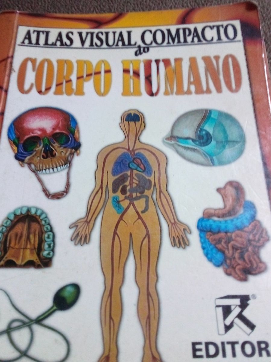 Atlas Visual Do Corpo Humano Livro Editora Rideel Usado Enjoei