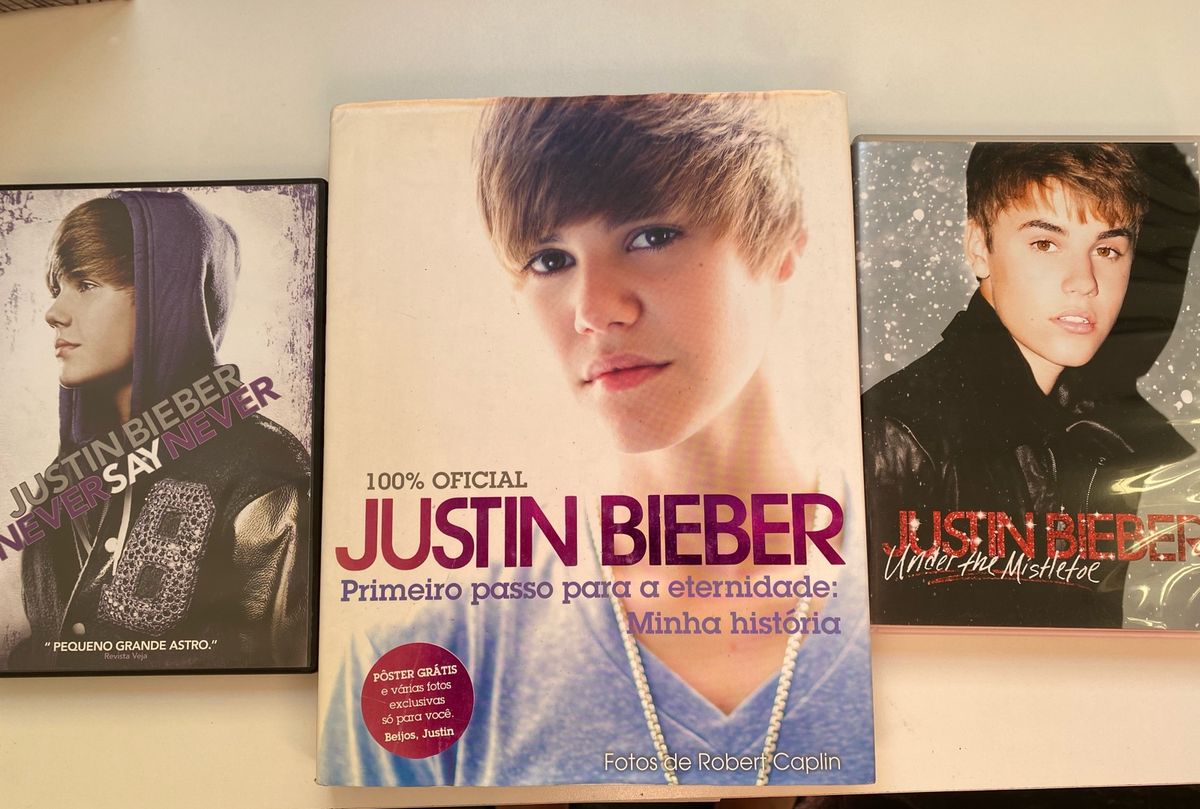 Autobiografia Justin Bieber E Dois Dvds Hype Filme E S Rie Justin