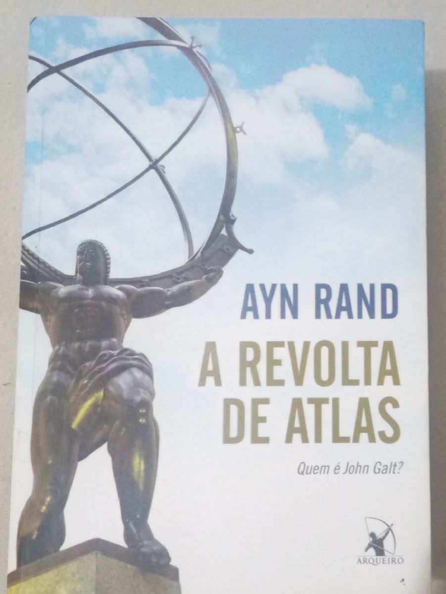 Ayn Rand a Revolta de Atlas edição Exclusiva da Amazon Livro