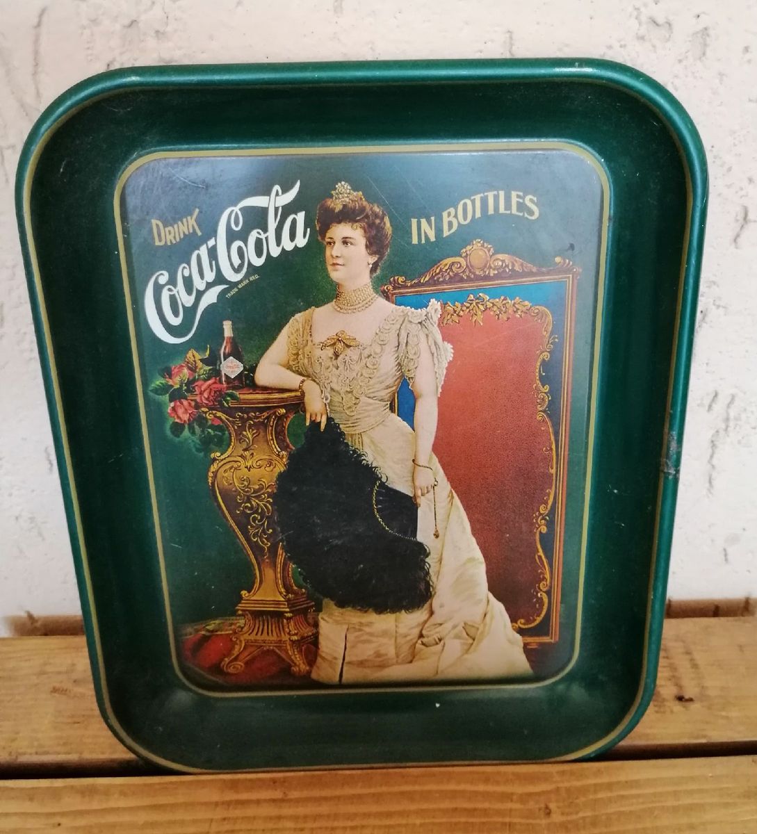 Bandeja Coca Cola Vintage Colecion Vel E Numerada M Vel De Antiqu Rio