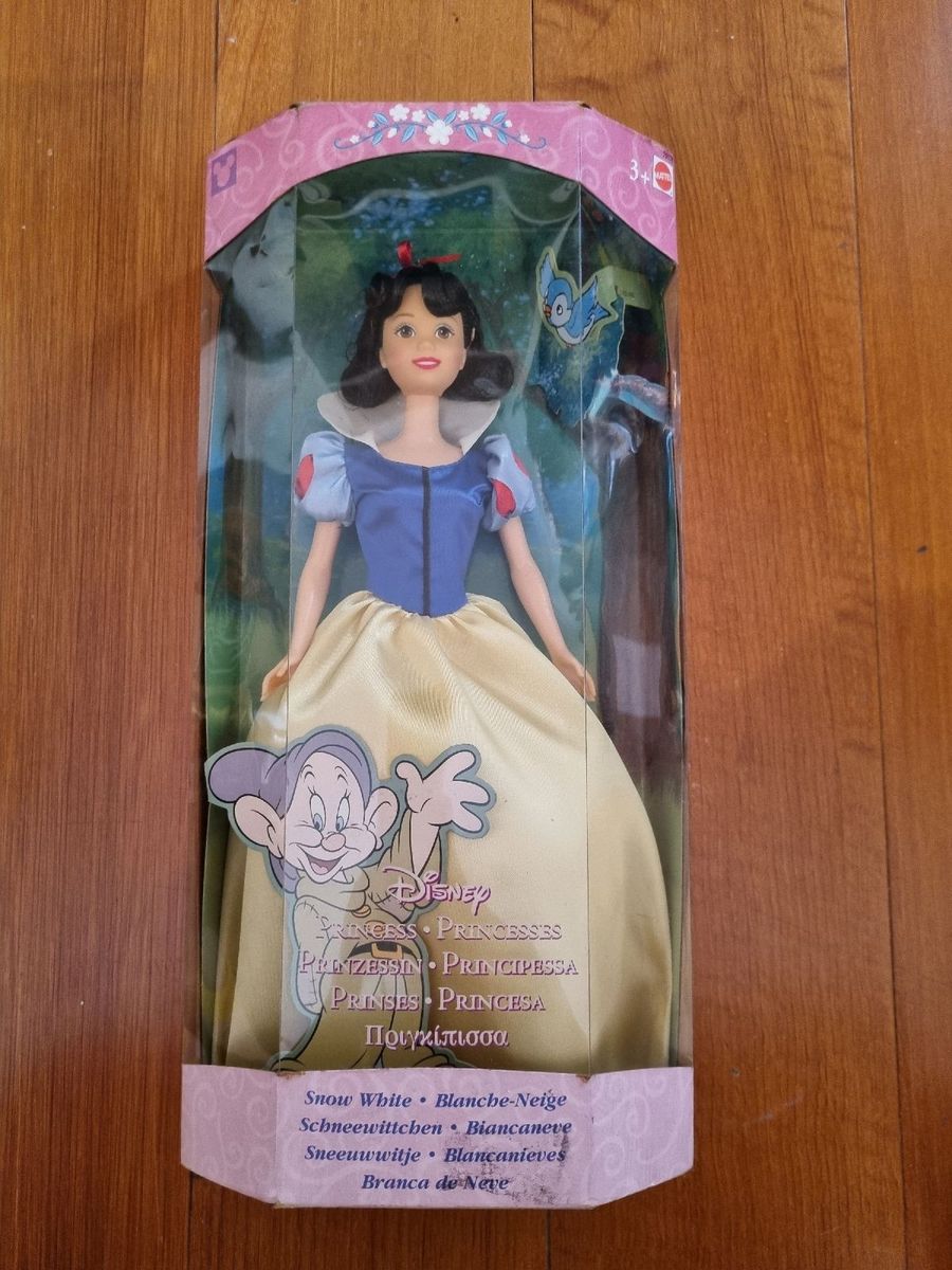 Barbie Branca De Neve Disney Mattel Brinquedo Mattel Usado