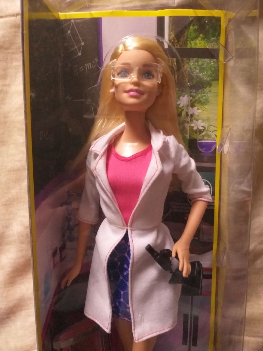 Barbie Cientista Brinquedo para Bebês Mattel Nunca Usado 35090800