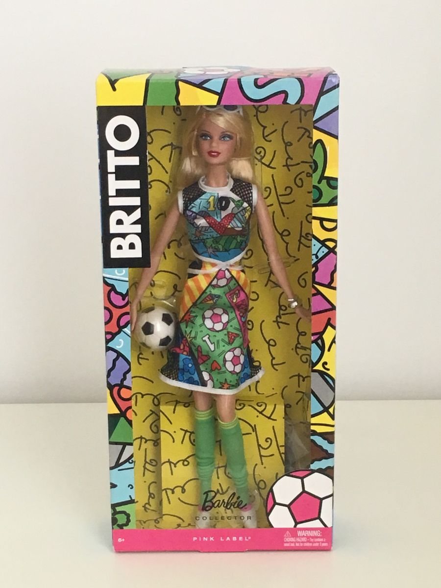 Barbie Collector Romero Britto Produto Feminino Mattel Nunca Usado