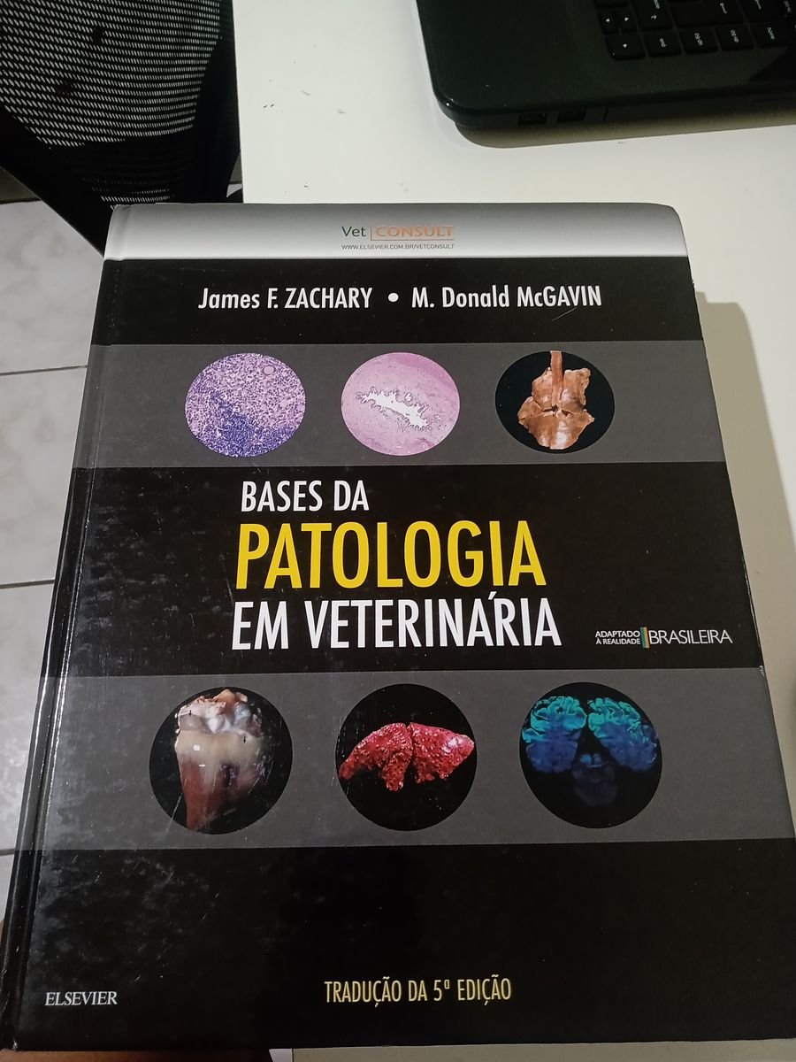 Bases da Patologia Veterinária Mcgavin Livro Elsevier Usado 85757627