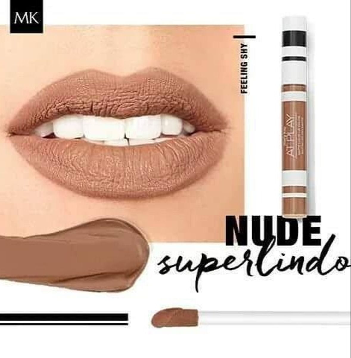 Batom L Quido Matte Mary Kay At Play Cor Feeling Shy Nude