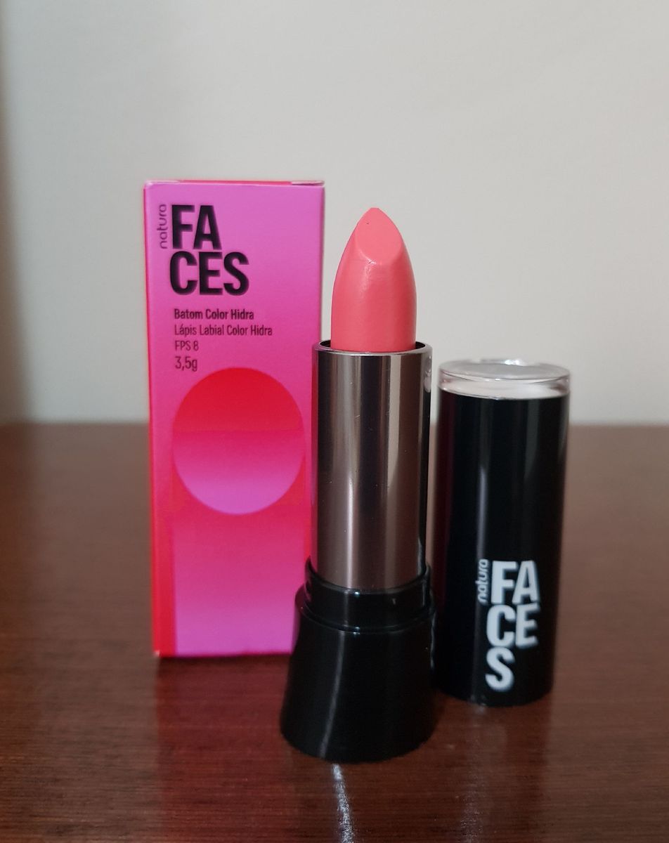 Batom Natura Faces Color Hidra Fps 8 Rosa 215 Maquiagem Feminina