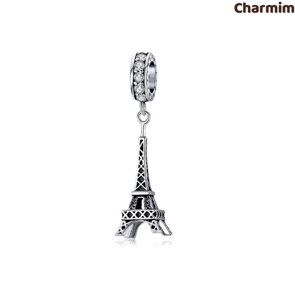 Berloque Torre Eiffel De Prata P Pandora E Vivara Charms J Ia