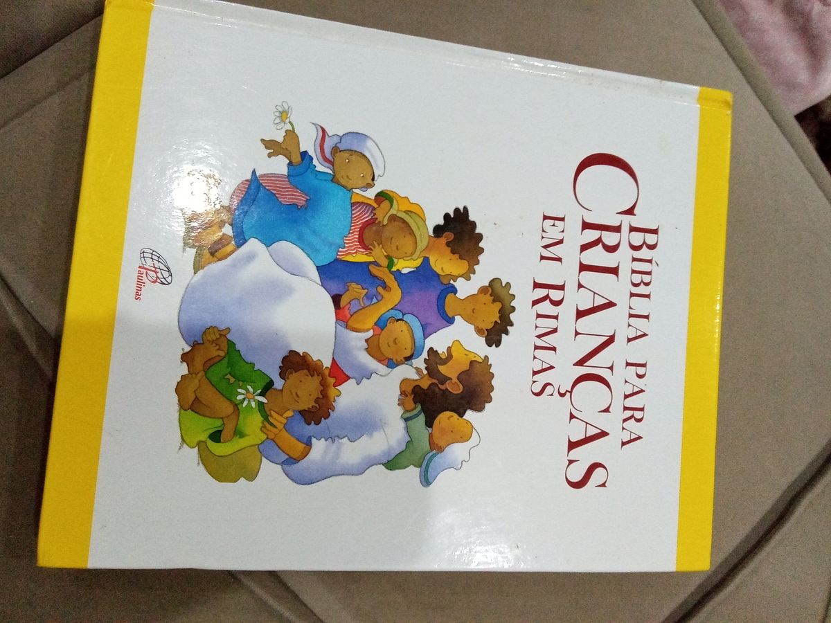 Bíblia para Crianças em Rimas Livro Usado 55940364 enjoei