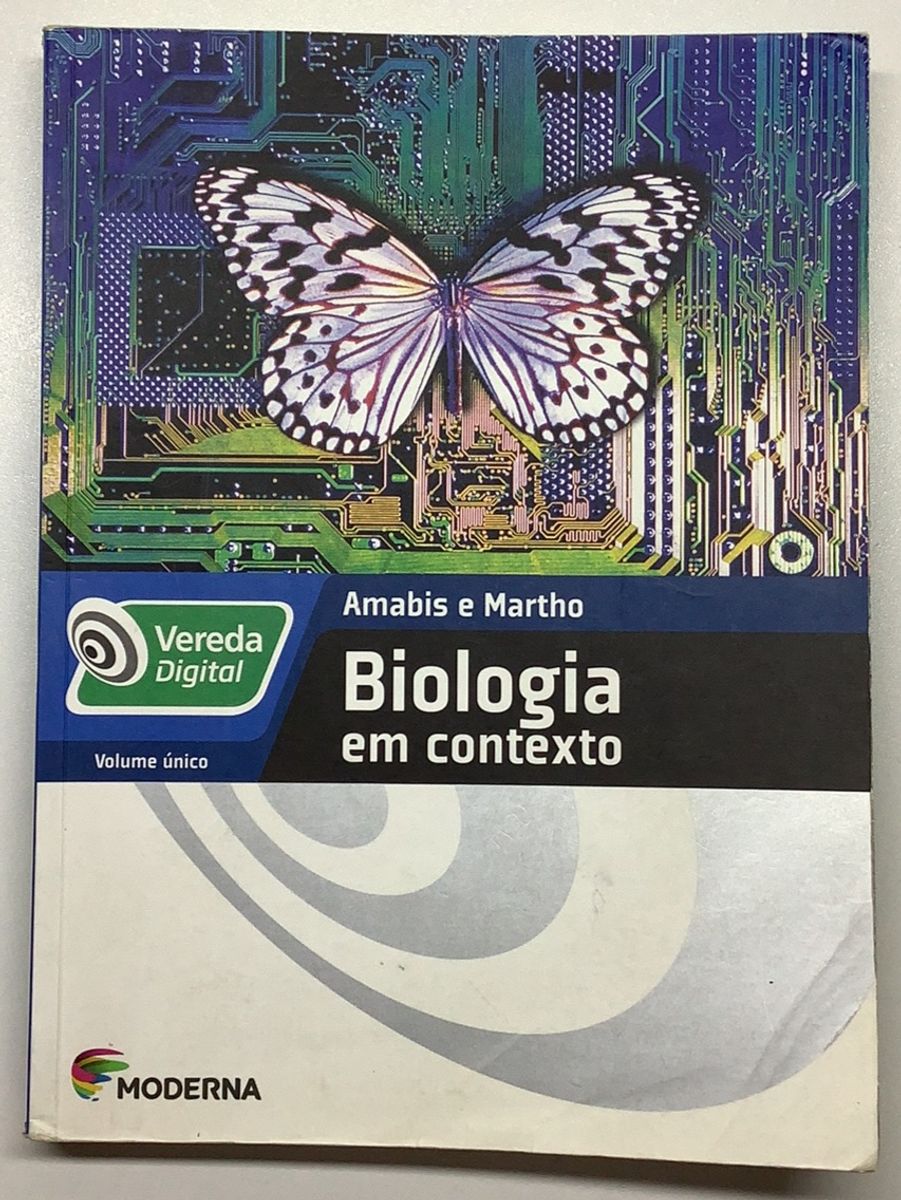 Biologia Em Contexto Amabis E Martho Livro Moderna Usado