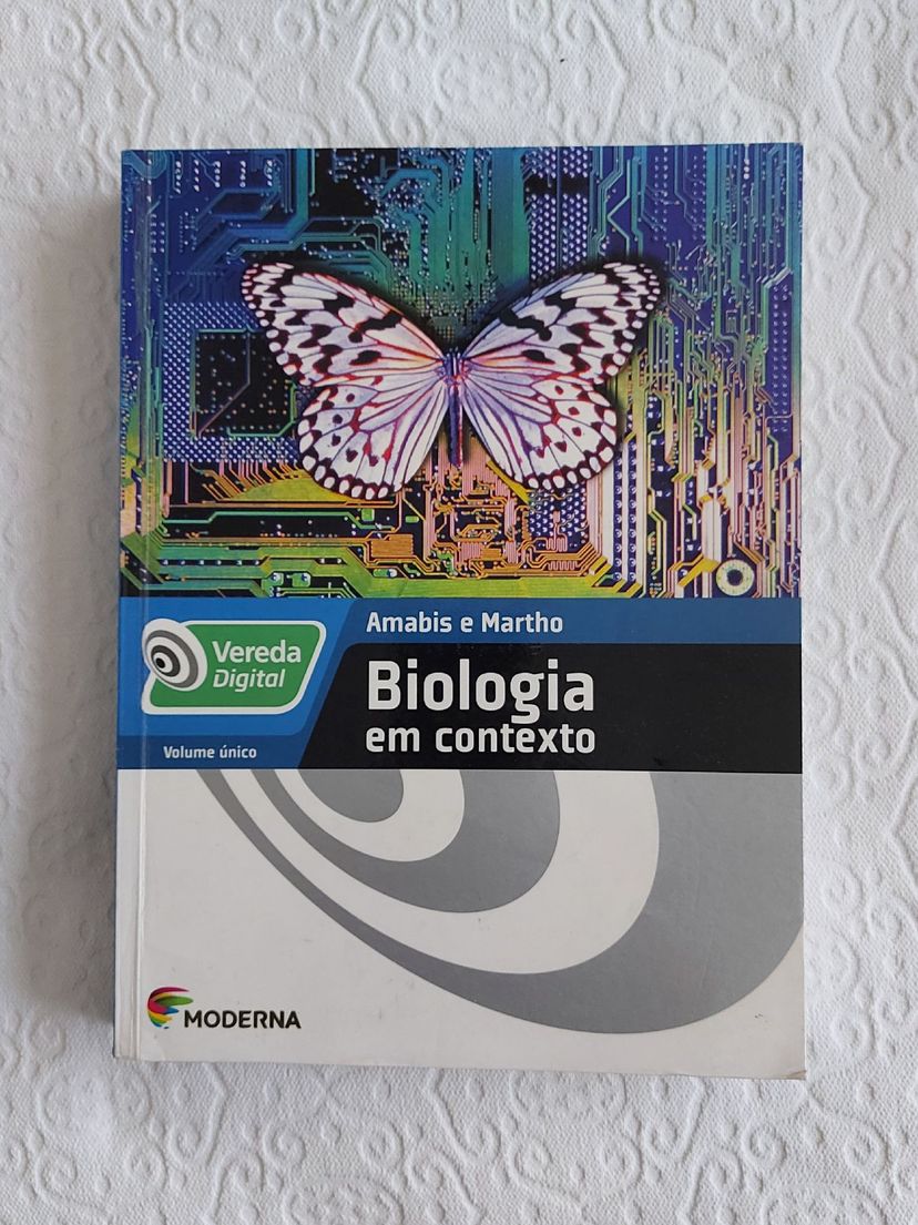 Biologia Em Contexto Livro Livro Moderna Usado Enjoei