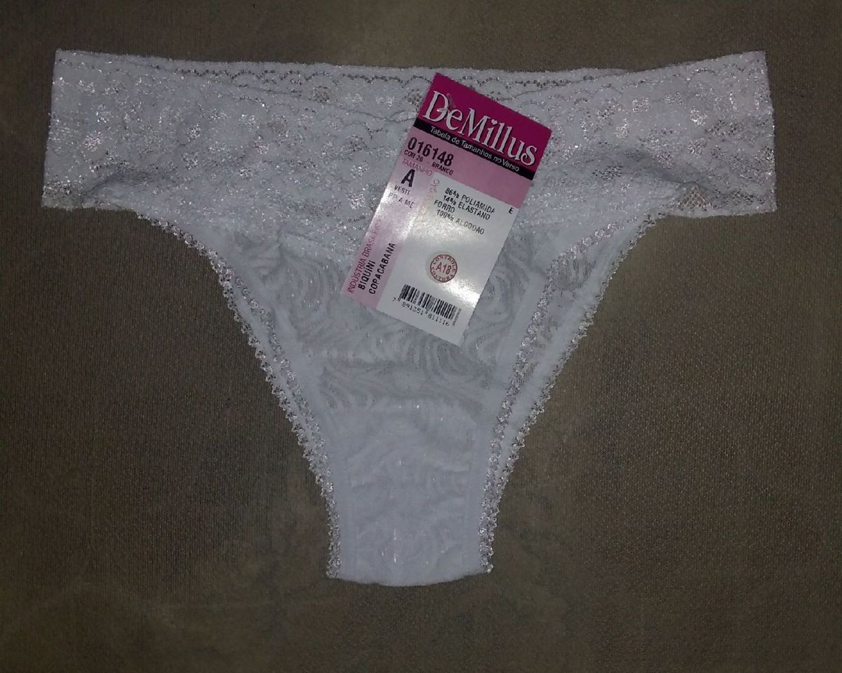 Biqu Ni Demillus Lingerie Feminina Demillus Nunca Usado Enjoei