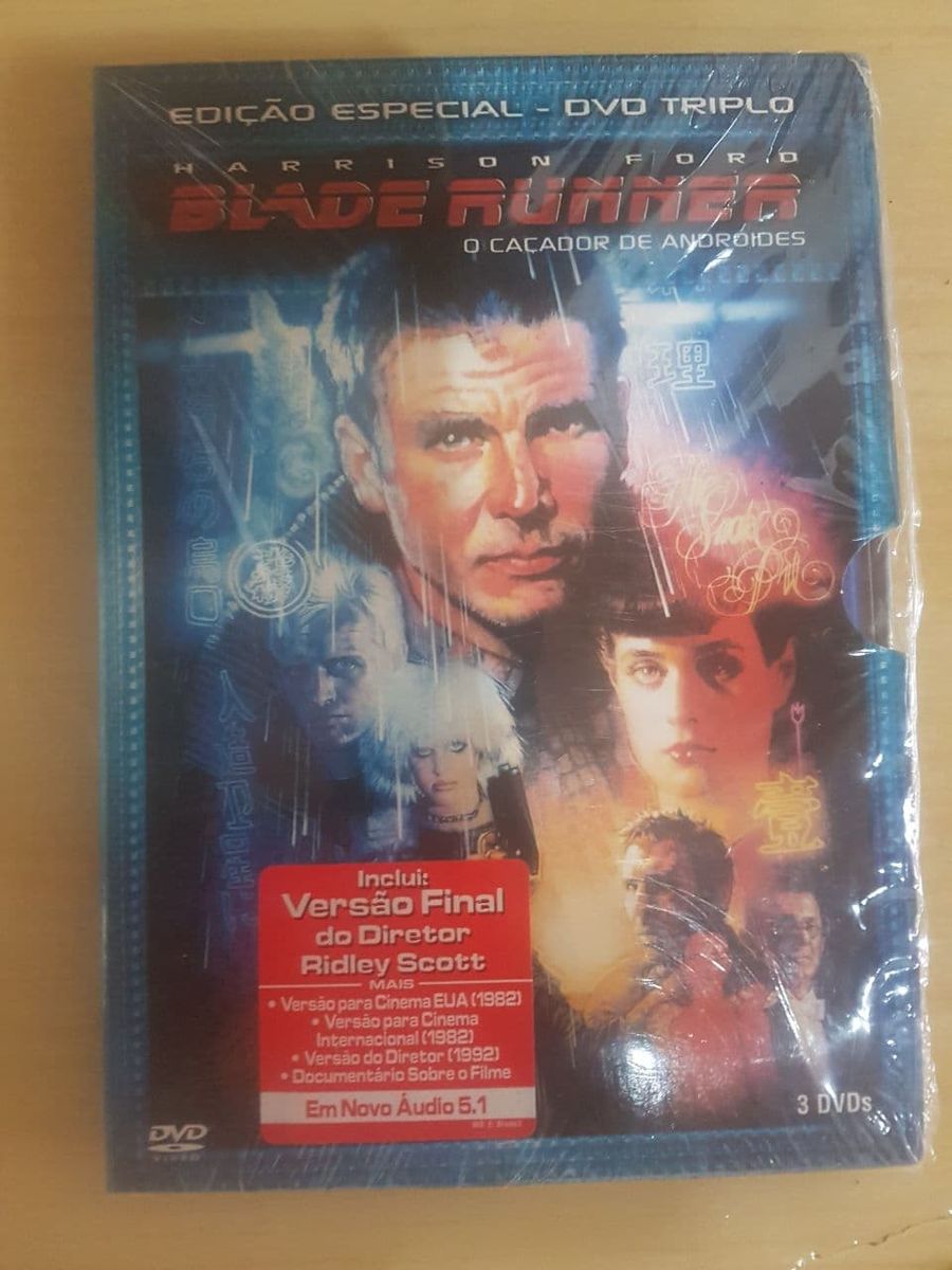 Blade Runner O Ca Ador De Andr Ides Dvd Triplo Especial Filme E