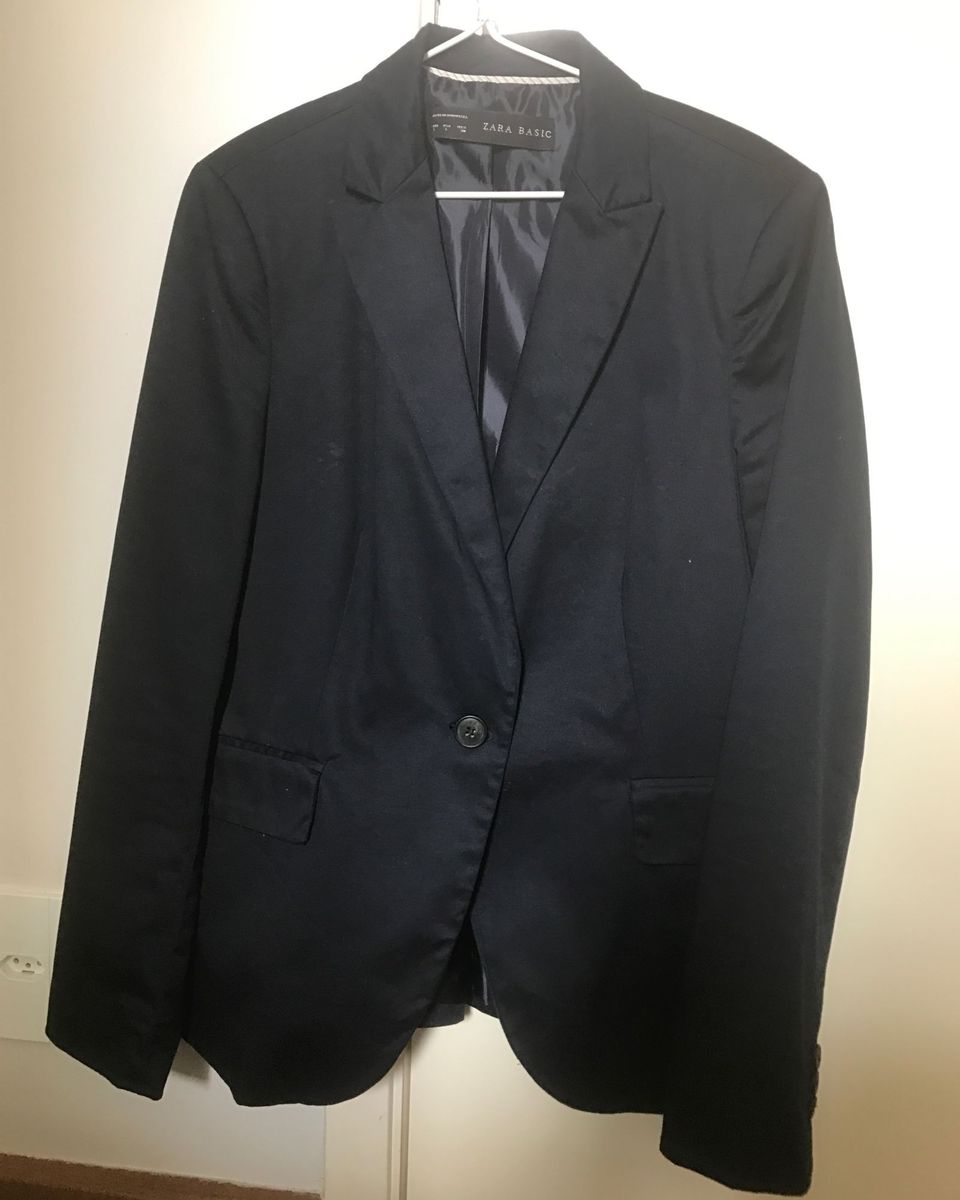 Blazer Azul Marinho Zara Terno Feminino Zara Usado Enjoei