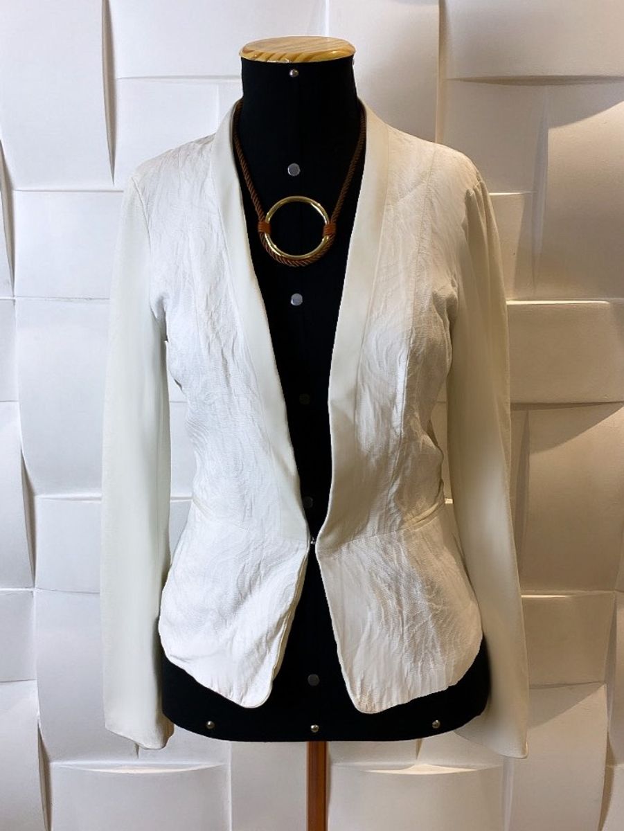 Blazer Shoulder Feminino Nude Casaco Feminino Shoulder Usado 76546064