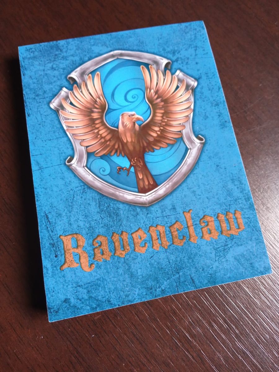 Bloco De Notas Harry Potter Casas De Hogwarts Corvinal Ravenclaw