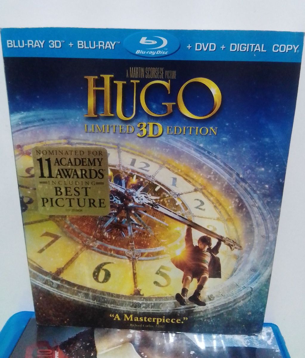 Blu Ray D D Dvd A Inven O De Hugo Cabret D Original Filme E S Rie