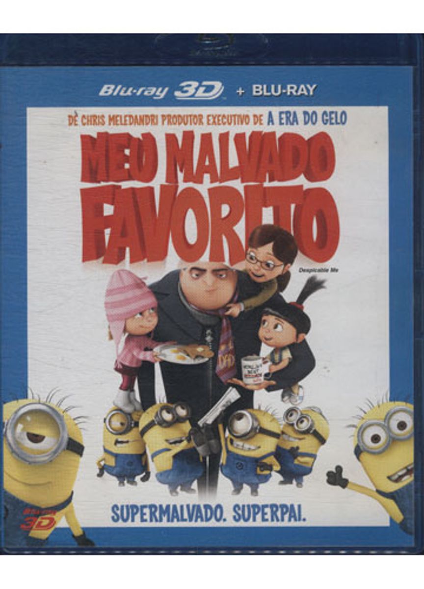 Blu Ray D Meu Malvado Favorito Duplo Filme E S Rie Usado