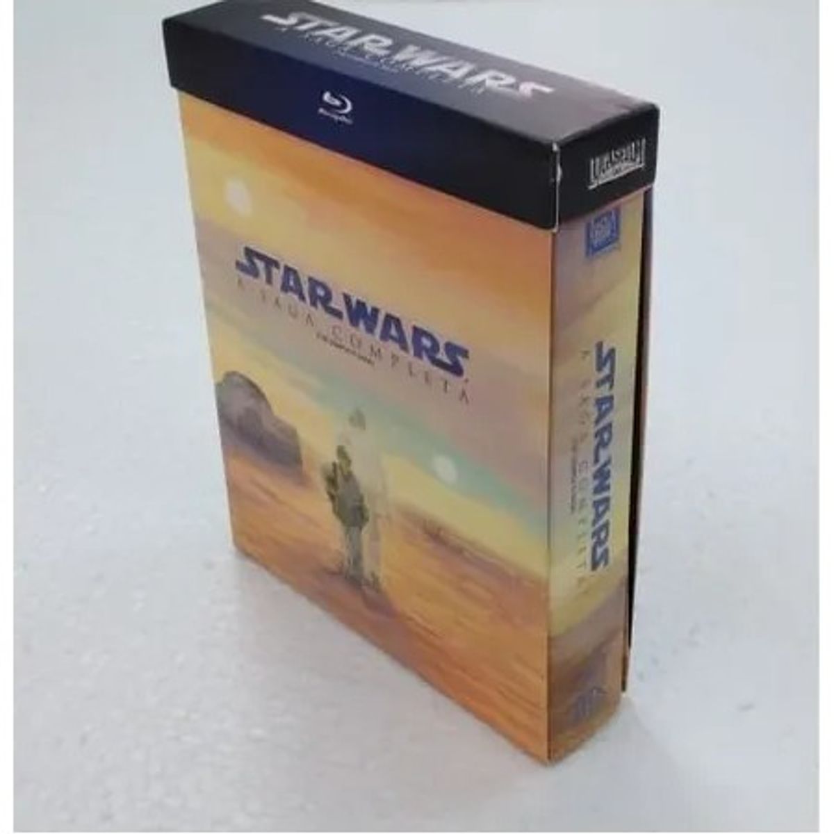 Blu Ray Box Star Wars A Saga Completa Discos Edi O Especial Filme